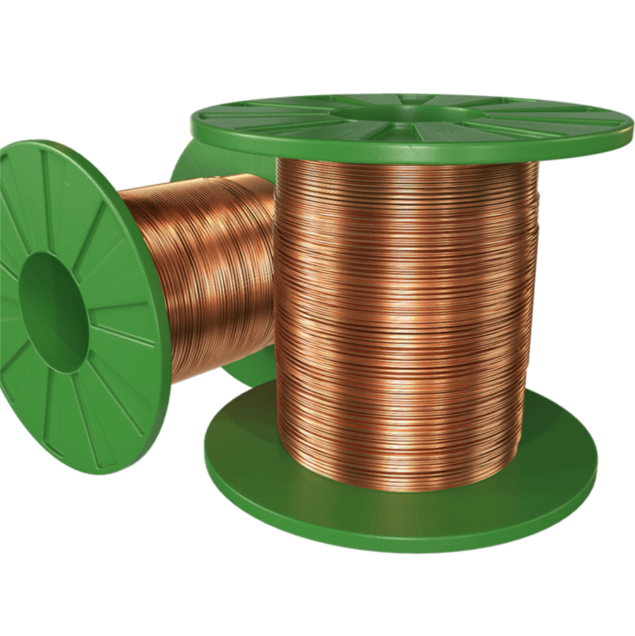 Thinned copper wires